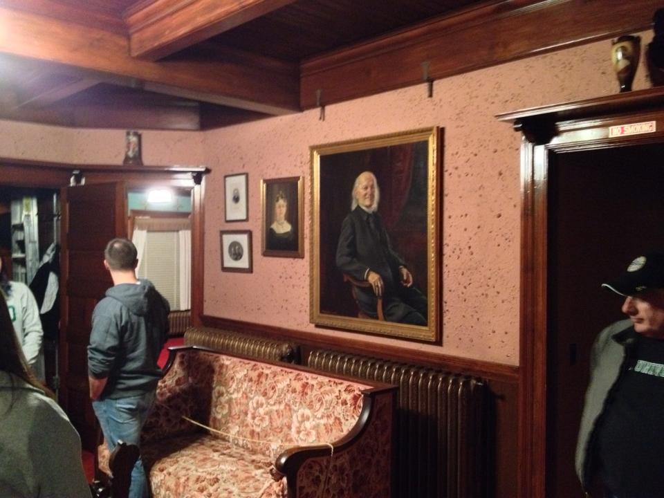 Bishop William Brown is shown in a portrait at Brownella Cottage, where he died on the morning of Halloween in 1937. He was an episcopal bishop who was tried heresy in 1924. MANSFIELD NEWS JOURNAL FILE PHOTO