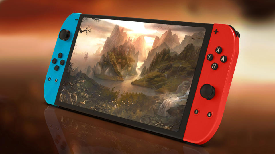 Nintendo Switch Pro render