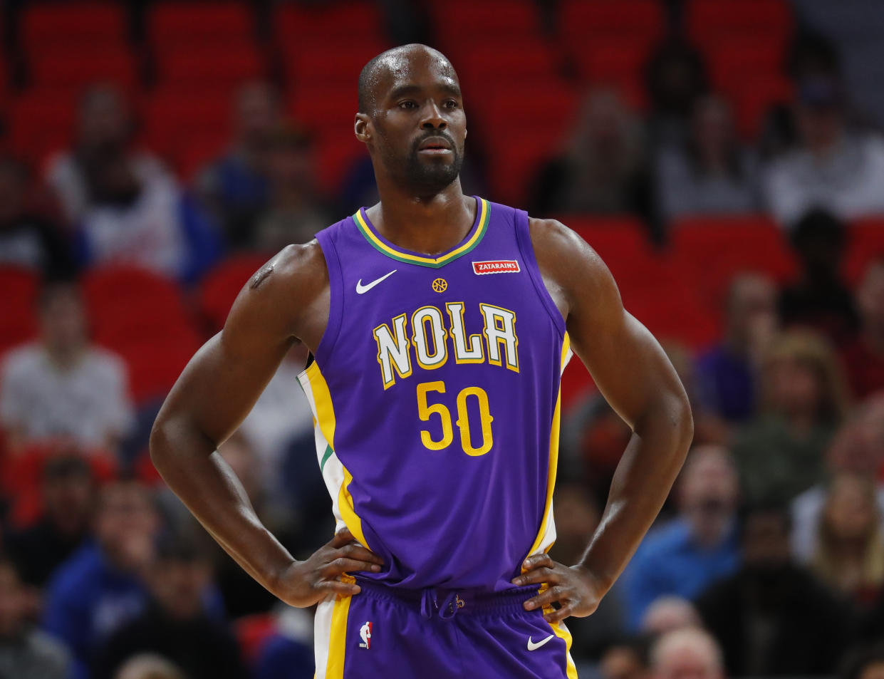 Emeka Okafor has played six games this season after not playing the previous four seasons. (AP)