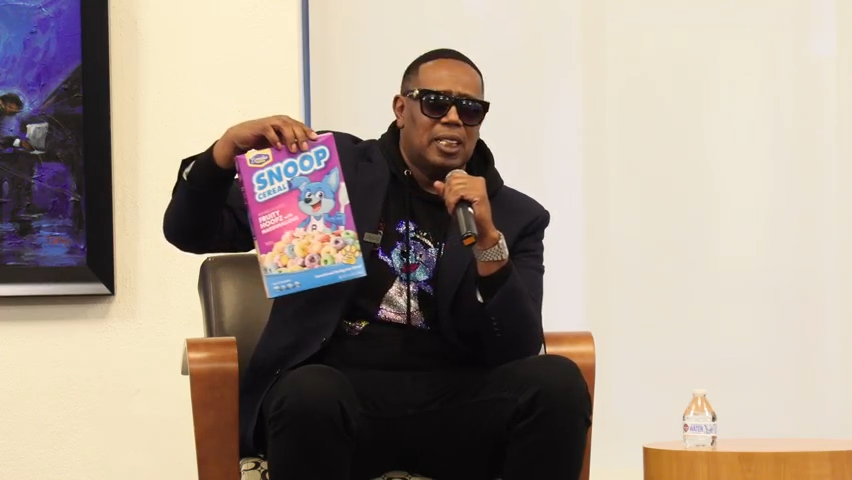 Rapper and businessman Master P spoke at the Wilmington Public Library on Monday aspart of a speaker series.  9/19/23