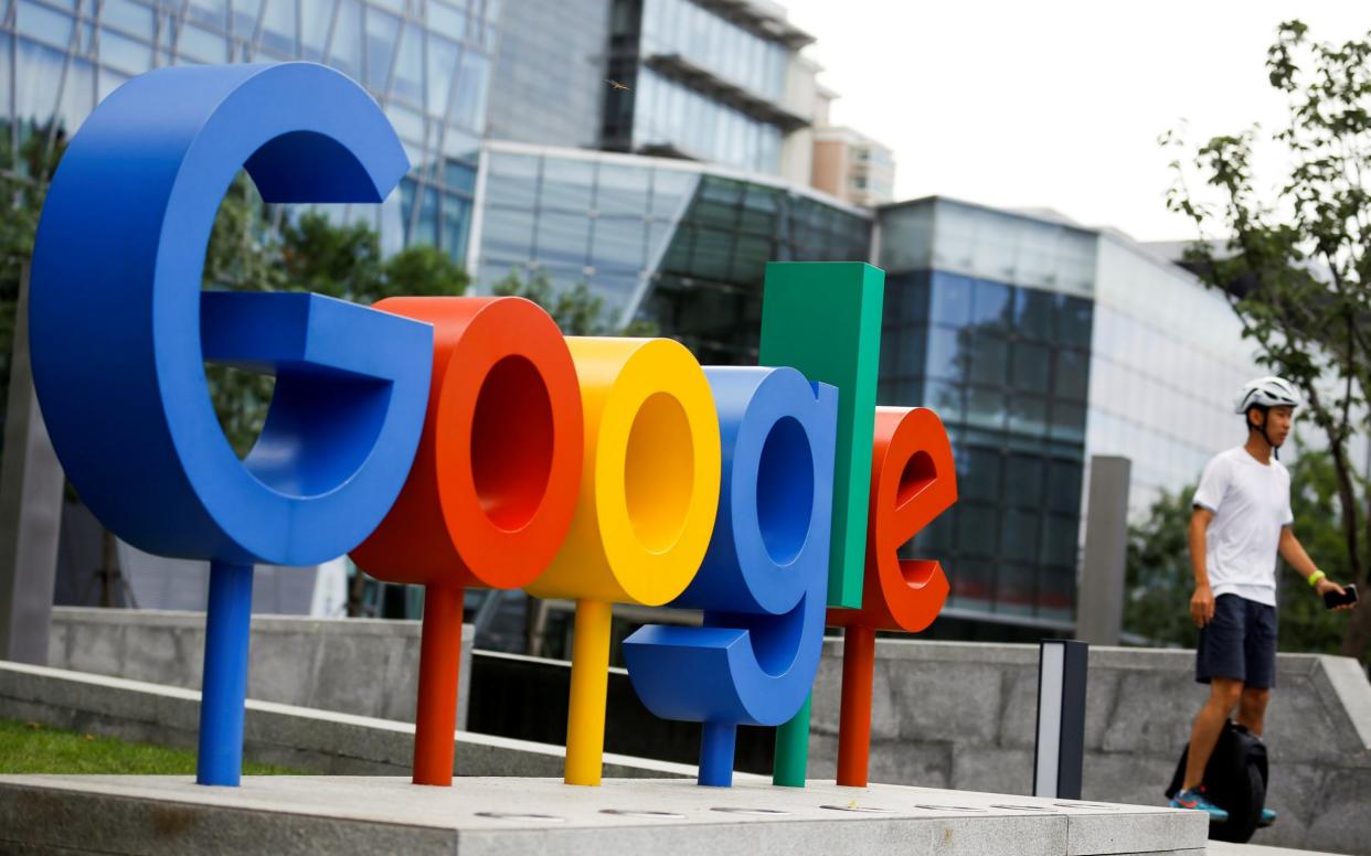 Google sign - Reuters