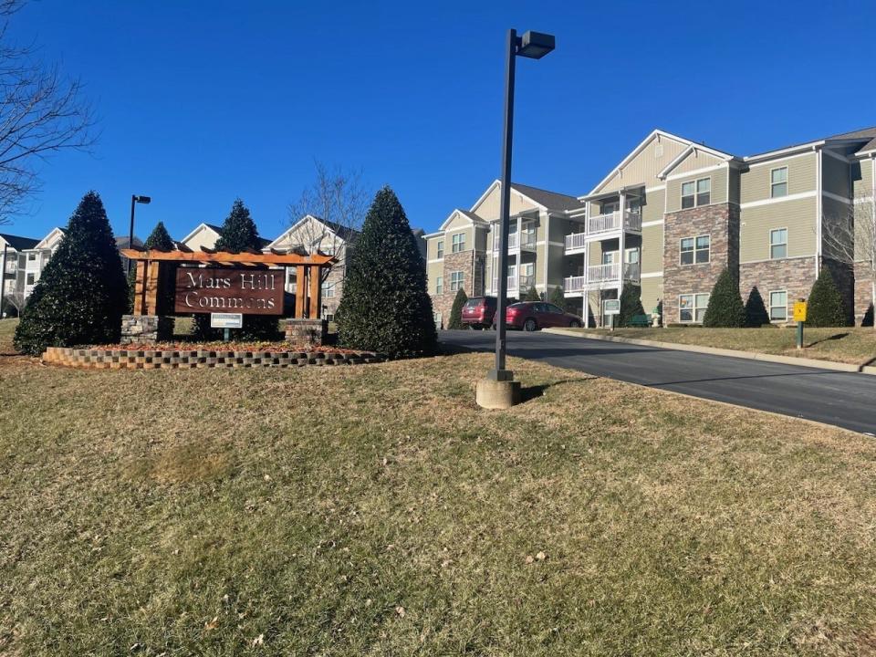 Mars Hill Town Manager Nathan Bennett said one of the town's main concerns is water and sewer capabilities for the Givens Estates project due to the project's proximity to Mars Hill Commons, pictured here.