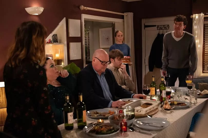 Viewers will see the dinner party unravel -Credit:ITV