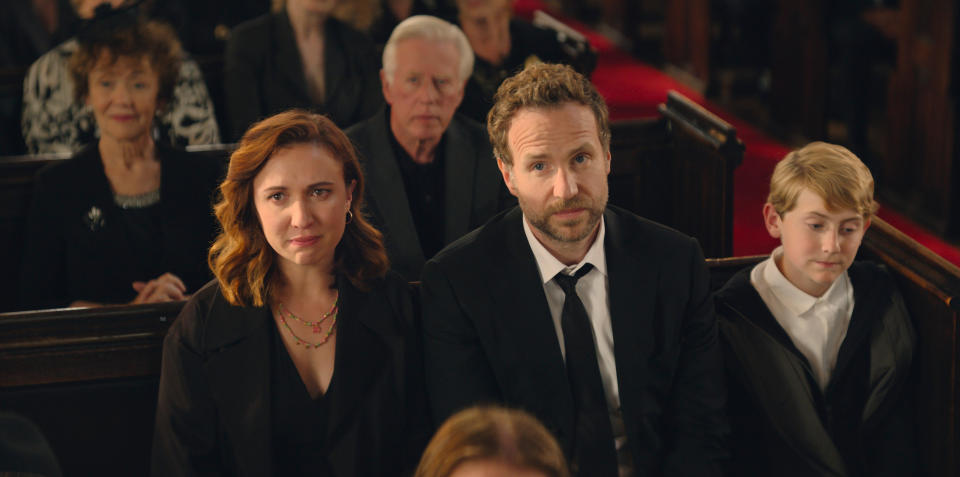 Esther Smith, Rafe Spall and Cooper Turner in 