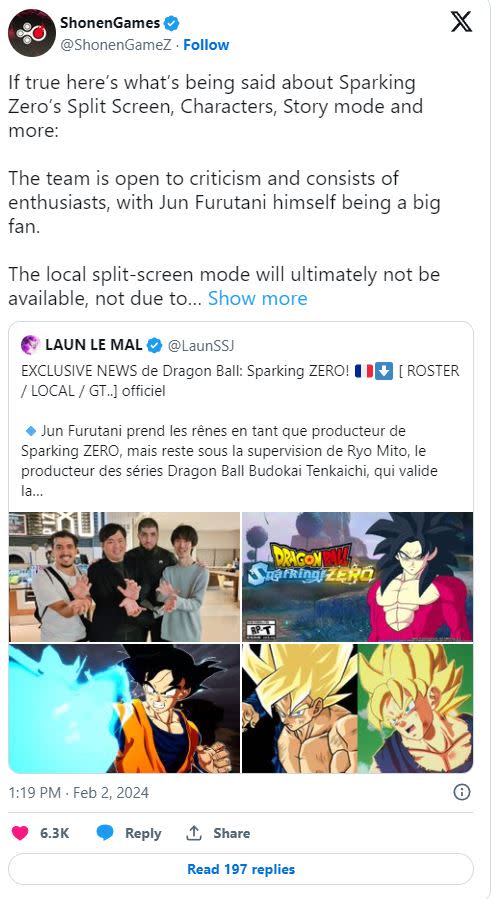 Dragon Ball: Sparking! ZERO ya tendría ventana de lanzamiento, ¿cuándo  podría debutar?