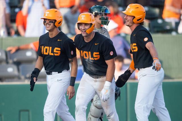 Tennessee baseball vs Charlotte in Clemson regional in NCAA Tournament