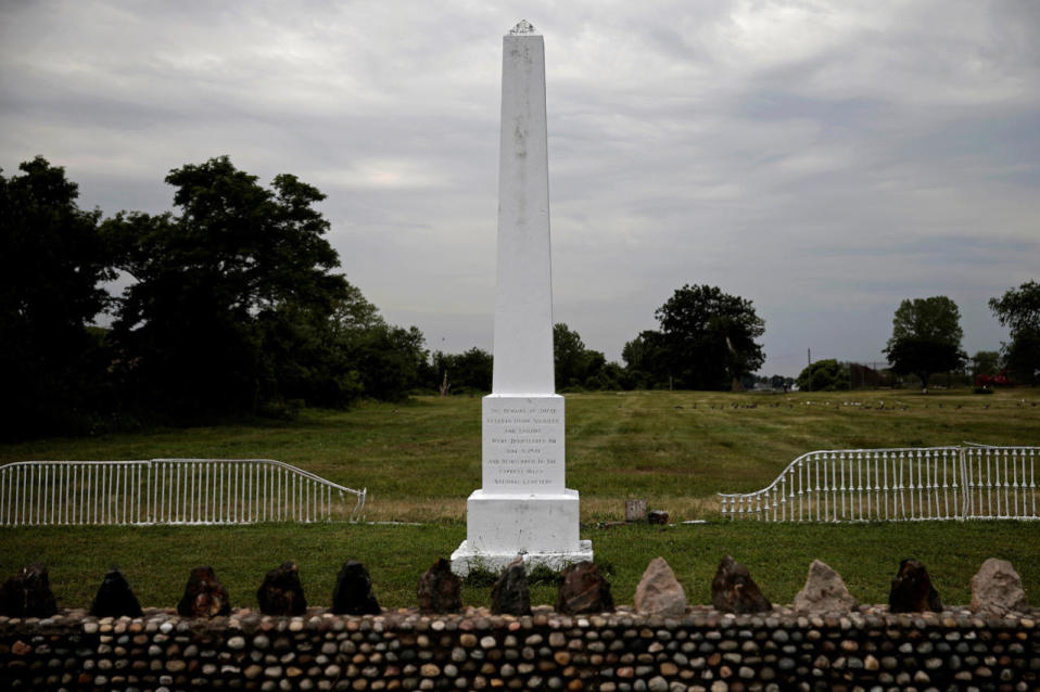 Mass graves in the heart of New York