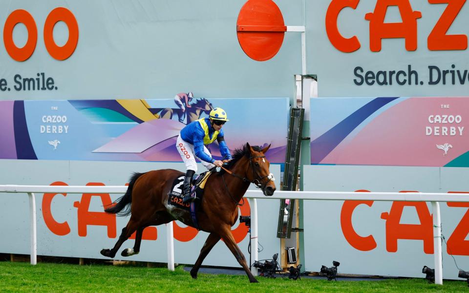 Platinum jubilee cazoo derby epsom downs - REUTERS/Andrew Boyers