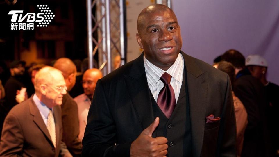 魔術強森(Magic Johnson)。（圖／shutterstock達志影像）