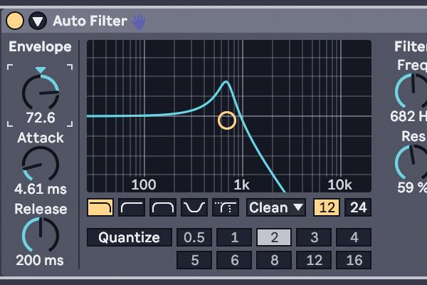 Ableton Live Auto Filter