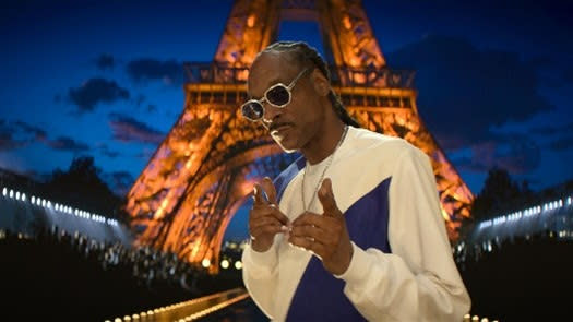  Snoop Dogg, NBC Olympics special correspondent. 