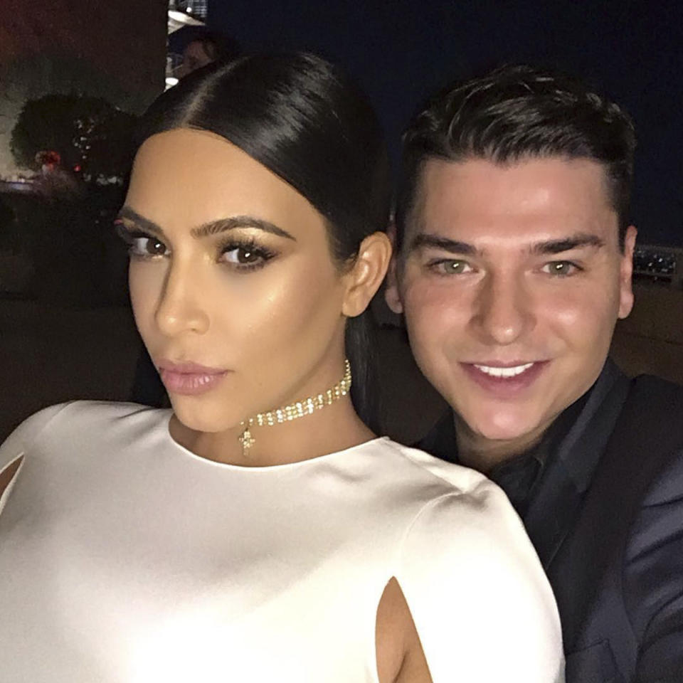 Kim Kardashian and Mario Dedivanovic