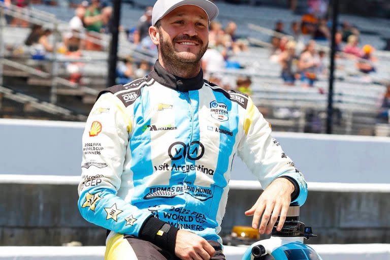 Agustín Canapino incursionó en el IndyCar para este temporada y está teniendo un buen desempeño