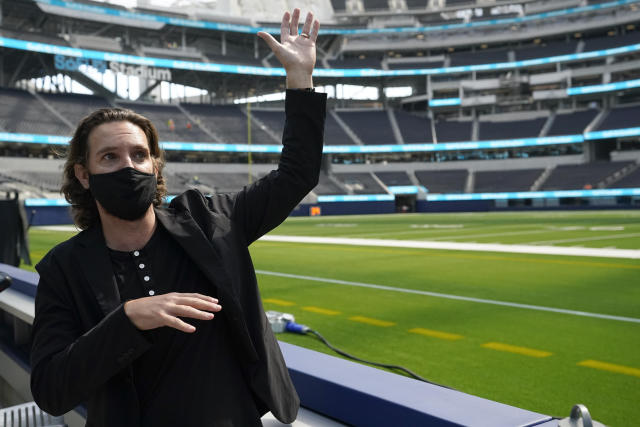 Chargers host NFL Draft Party at SoFi Stadium in Inglewood; Select Zion  Johnson with 17th pick - CBS Los Angeles