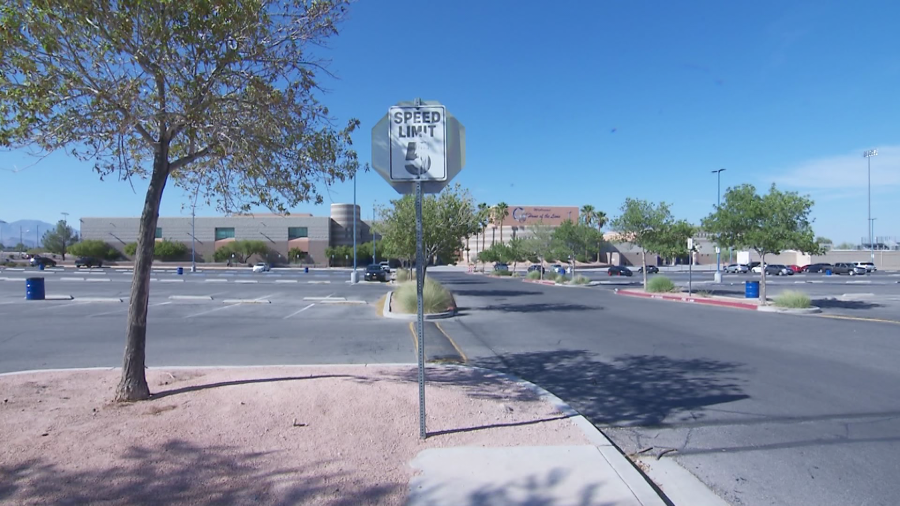 File photo of Sierra Vista High School in southwest Las Vegas. (KLAS)