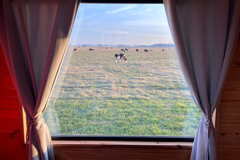 En El Vergel es posible despertarse viendo el amanecer por la ventana