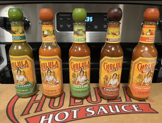 A Cholula Hot Sauce variety pack for 20% off