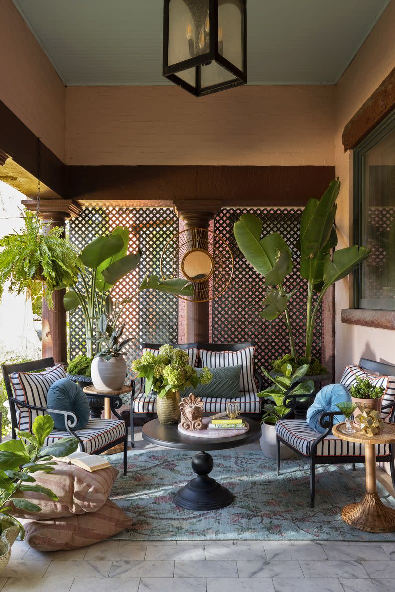 bethany adams front porch in louisville, kentucky outdoor living room