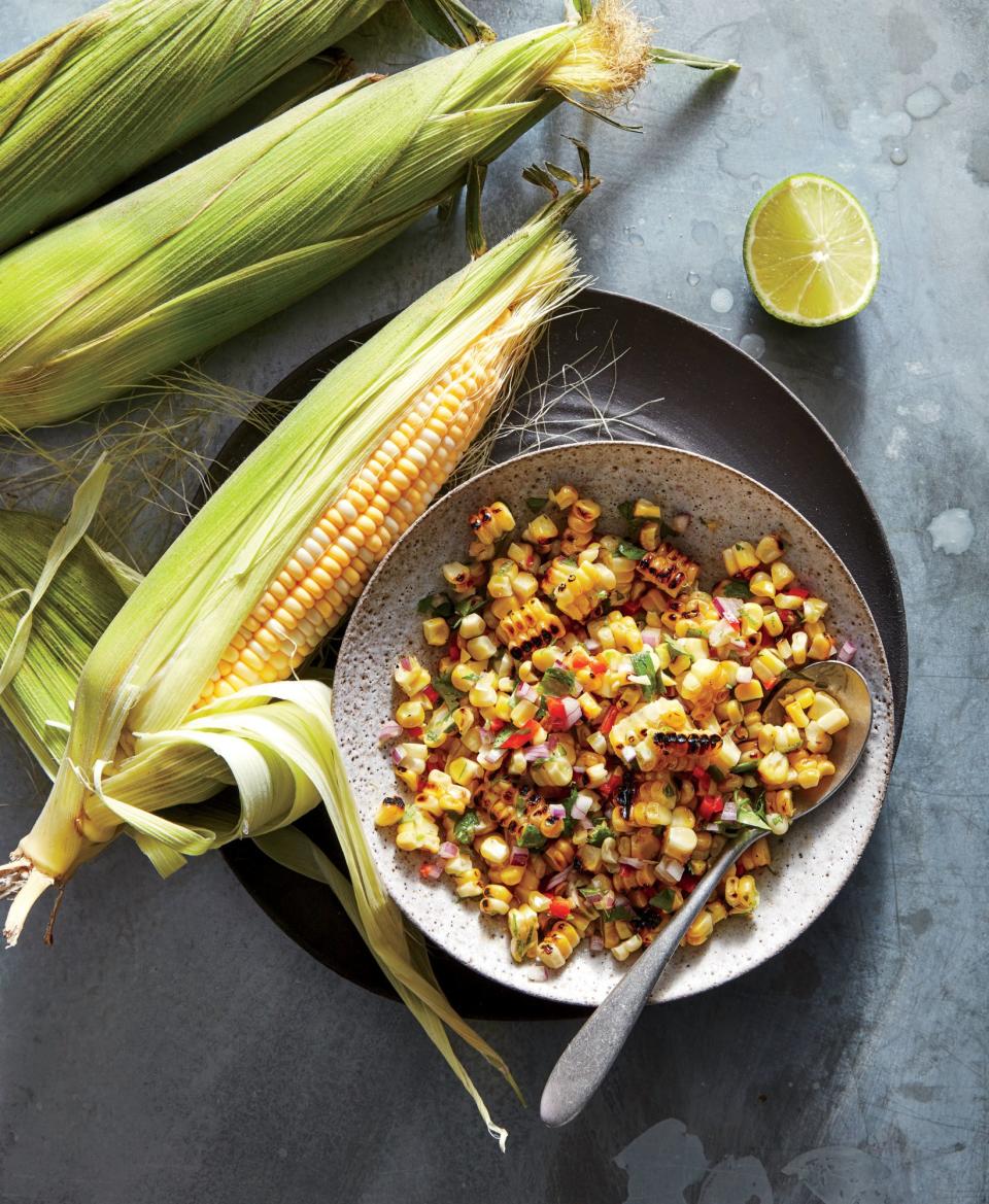 Grilled Corn Salsa