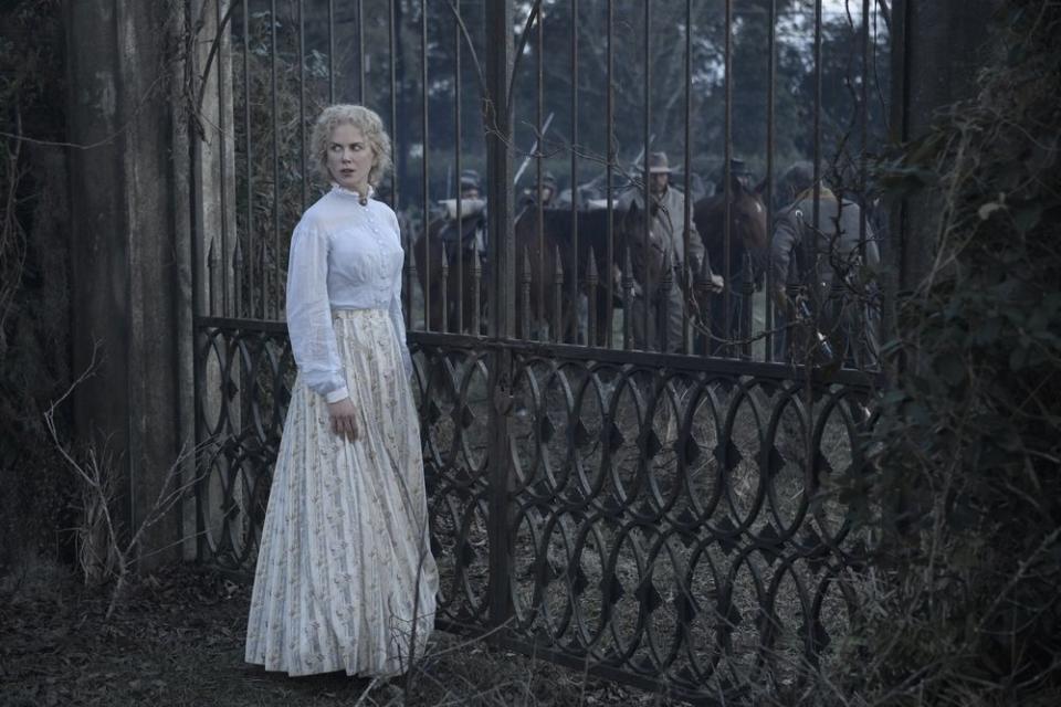 Nicole Kidman won an Emmy for "Big Little Lies" in September, and she has two movies&nbsp;ready for Oscar fodder: "The Killing of a Sacred Deer" and "The Beguiled." The former, an edgy art-house downer, will be a tough sit for the Academy's steak-and-potatoes bloc; the latter, on the other hand, bears the&nbsp;insignia of the&nbsp;admired Sofia Coppola. As the matriarch of an all-girls boarding school during the Civil War, Kidman is the movie's&nbsp;highlight. She's a four-time nominee, but this gig may not be showy enough to make voters' ballots, especially since "The Beguiled" opened in June,&nbsp;already a&nbsp;fleeting memory.