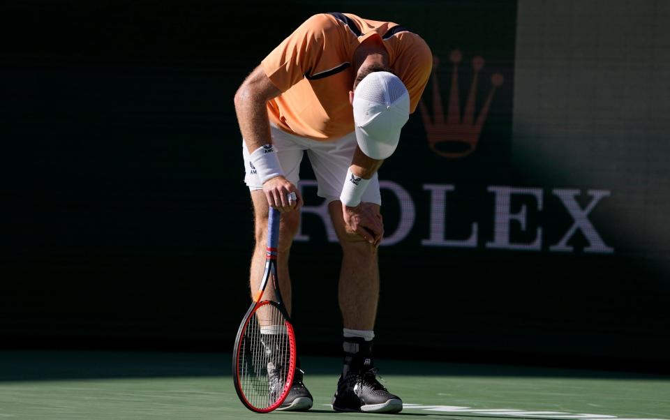 Andy Murray held his own in a high-quality first set – but things quickly unravelled