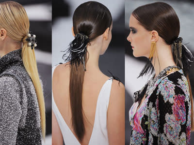 1. SLEEK LOW PONYTAIL