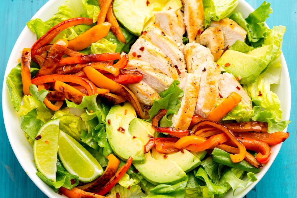 Fajita Chicken Salad