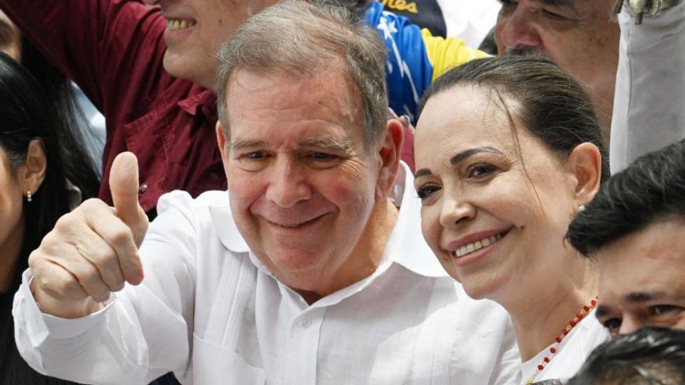 Edmundo González Urrutia y María Corina Machado.