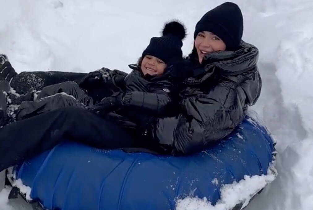 Kylie Jenner Sleds Into 2023 with Daughter Stormi Webster: ‘A Serious Adventure’