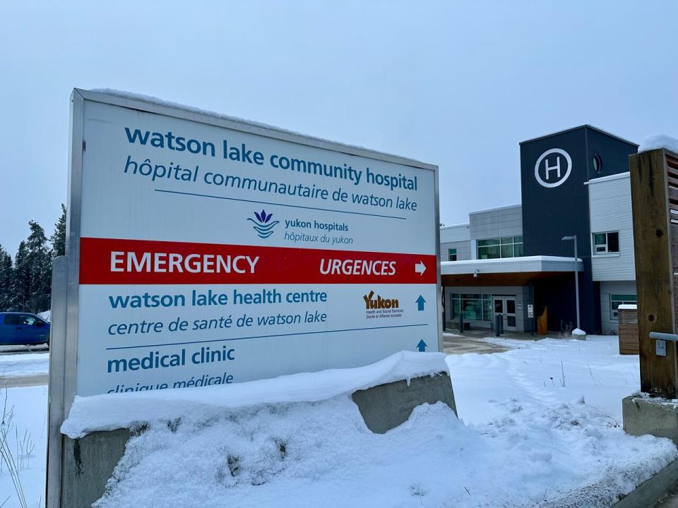 The hospital in Watson Lake, Yukon.