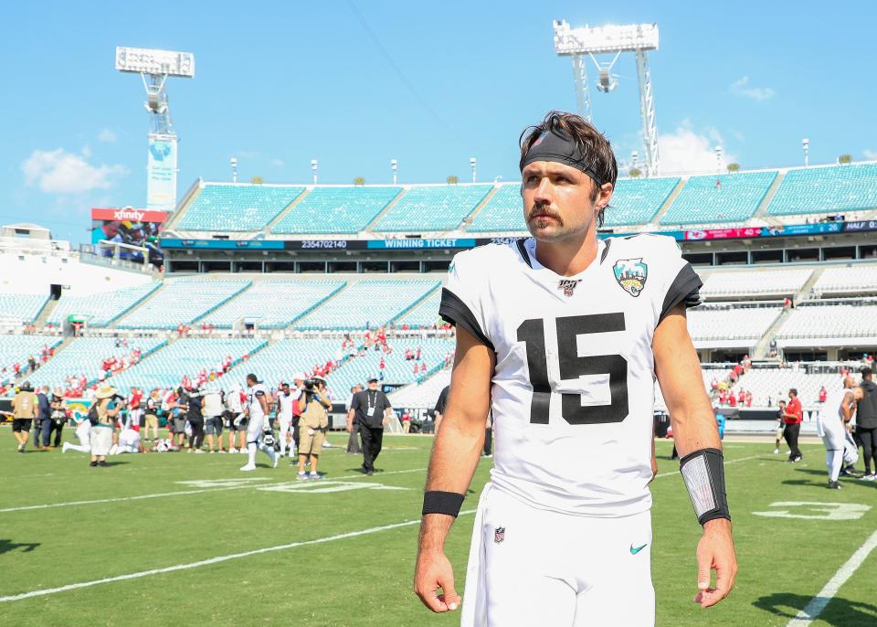 Jaguars Quarterback Gardner Minshew Recalls Attempting to Break His Throwing Hand in College