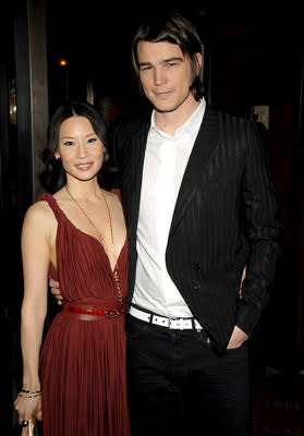 Lucy Liu , Josh Hartnett at the NY premiere of The Weinstein Company's Lucky Number Slevin