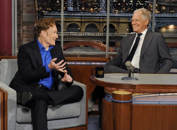 David Letterman once gave Conan O’Brien a horse as a thank you gift, because of course