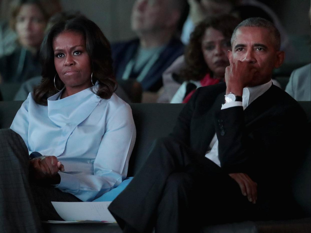 Former First Lady Michelle and former President Barack Obama have expressed their support for the Parkland, Florida students fighting for gun control reform: Scott Olson/Getty Images