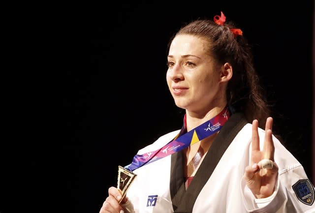 Bianca Walkden became Britain's first three-time world champion