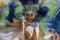 Carnival parade at the Sambadrome in Rio de Janeiro