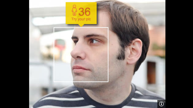 Bing's age detection (thankfully) gets it wrong