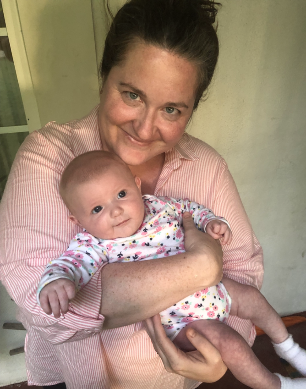 Jen Curran, with her 5-month-old daughter, Rose, was recently diagnosed with bone marrow cancer after one doctor told her to "lose weight" to remedy any ongoing health issues. (Photo courtesy of Jen Curran)