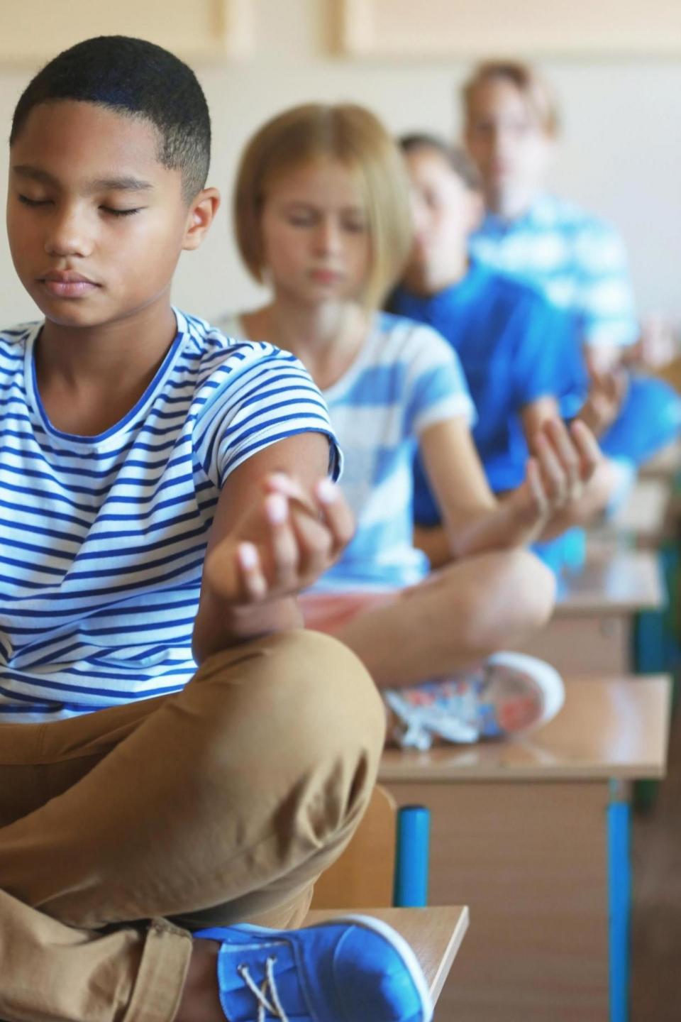 Mindfulness is becoming increasingly popular in the classroom (Shutterstock / Africa Studio)