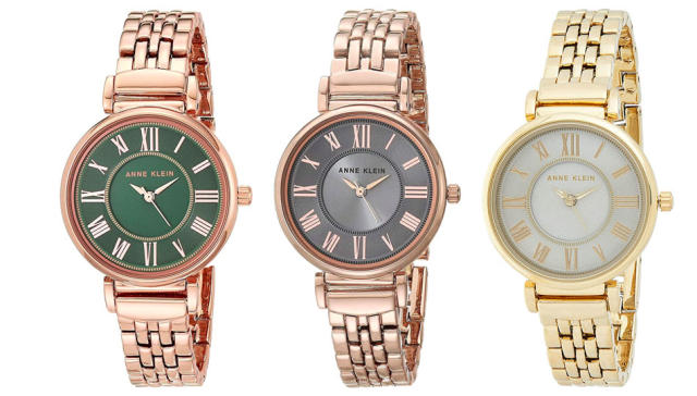 Prime members can still get this waterproof rose-gold Anne Klein  watch by Christmas