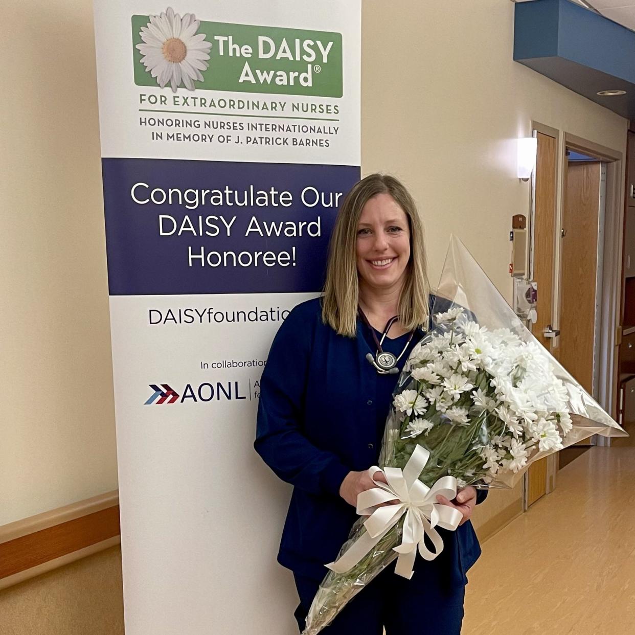 Registered Nurse Jackie Whitenack, has been named a DAISY Award for Extraordinary Nurses winner at SSM Health St. Agnes Hospital.