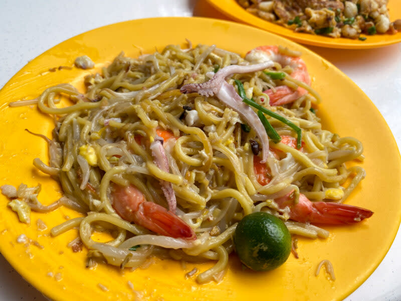 Hokkien mee - Geylang Lor 29 Charcoal Fried Hokkien Mee Hokkien Mee