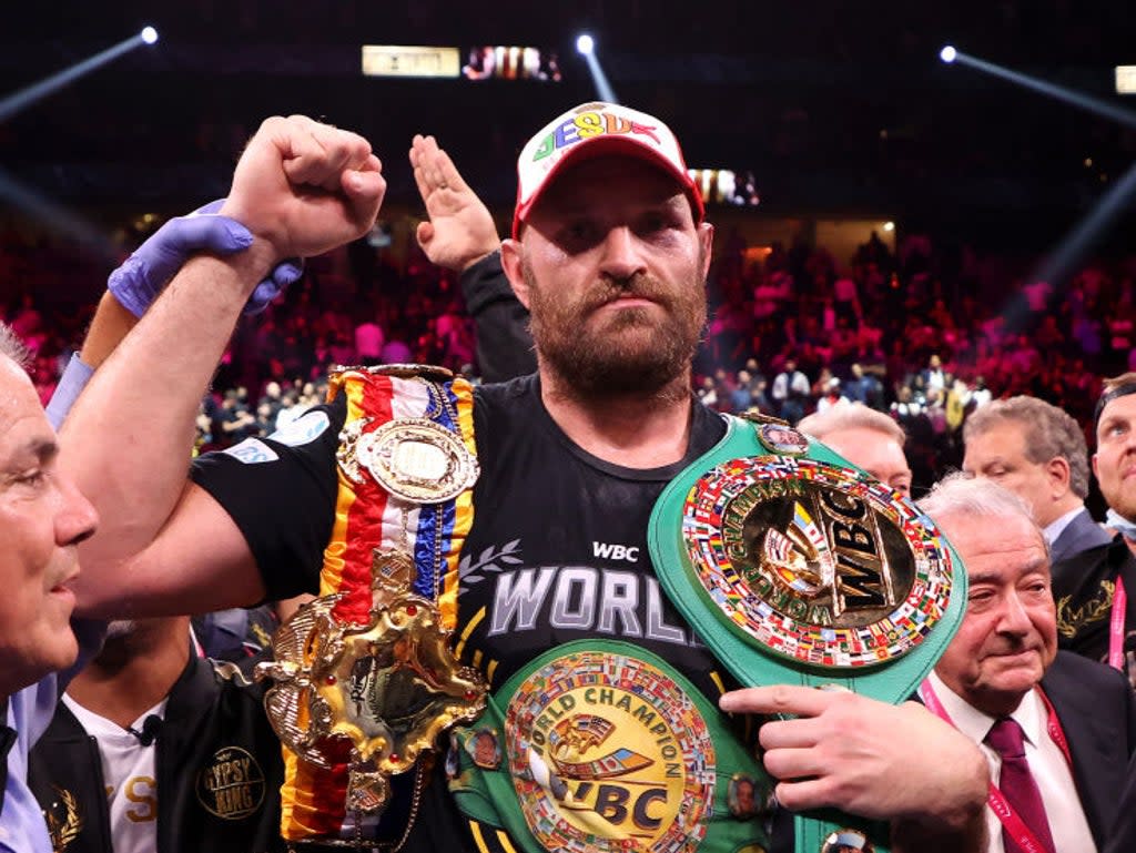 Fury has hinted at his return to the ring (Getty Images)