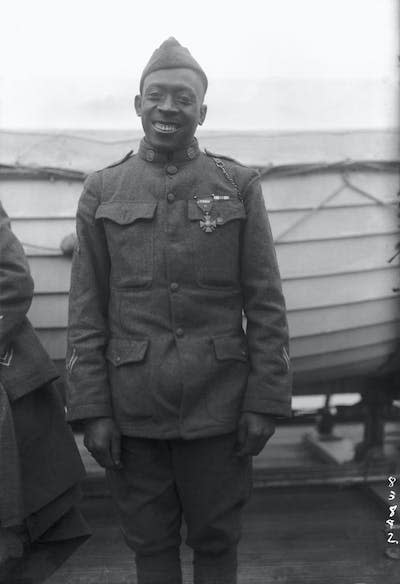 World War I hero Sgt. Henry Johnson of the 369th Colored Infantry will have his name and memory enshrined on a U.S. military base. <a href="https://www.gettyimages.com/detail/news-photo/sergeant-henry-johnson-of-the-369th-colored-infantry-was-news-photo/515426720" rel="nofollow noopener" target="_blank" data-ylk="slk:Bettmann/GettyImages;elm:context_link;itc:0;sec:content-canvas" class="link ">Bettmann/GettyImages</a>