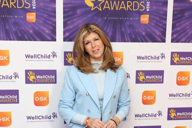 Kate Garraway attends the Wellchild Awards 2024 at the Royal Lancaster Hotel on September 30, 2024