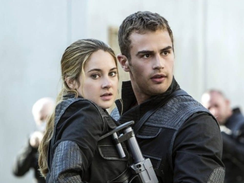 "Die Bestimmung - Divergent": Tris (Shailene Woodley) und Four (Theo James) sind in großer Gefahr. (Bild: Concorde Filmverleih GmbH)