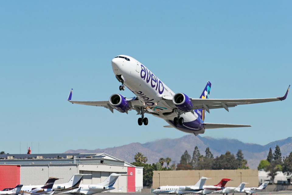 Avelo Airlines began service April 28, with its inaugural flight from Hollywood Burbank Airport to Santa Rosa, California.