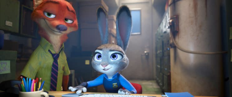 Zootopia isn't just one of the best animated movies of 2016, it's one of the best movies, period. (Photo: Disney)
