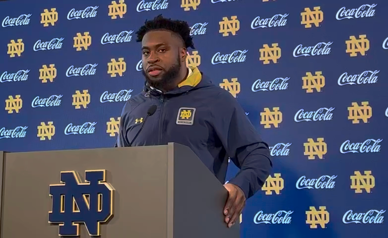 Facing highly ranked Ohio State is a ‘great opportunity’ for Notre Dame football, junior RB Audric Estime said after 41-17 win over Central Michigan