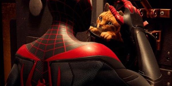 Spider-Man: Miles Morales te deja usar un gato como compañero de batalla